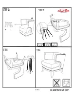 Preview for 3 page of Coaster 902560 Assembly Instructions