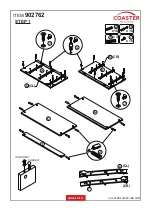 Preview for 4 page of Coaster 902762 Assembly Instructions Manual