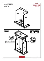 Preview for 6 page of Coaster 902762 Assembly Instructions Manual