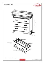 Preview for 10 page of Coaster 902762 Assembly Instructions Manual