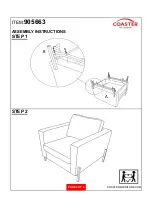 Preview for 3 page of Coaster 905663 Assembly Instructions