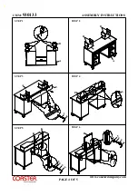 Preview for 4 page of Coaster 930133 Assembly Instructions