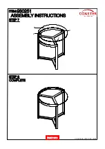 Предварительный просмотр 7 страницы Coaster 930251 Assembly Instructions Manual