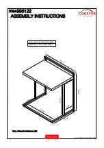 Preview for 5 page of Coaster 936122 Assembly Instructions