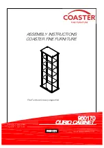 Coaster 950170 Assembly Instructions Manual preview