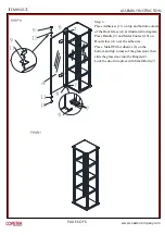 Preview for 6 page of Coaster 950171 Assembly Instruction Manual