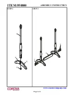 Preview for 3 page of Coaster 950800 Assembly Instruction