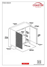 Preview for 2 page of Coaster 953401 Assembly Instructions