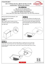 Preview for 3 page of Coaster 953401 Assembly Instructions