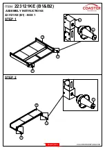 Preview for 4 page of Coaster Alderwood 223121KE Assembly Instructions Manual