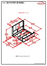 Preview for 7 page of Coaster Alderwood 223121KE Assembly Instructions Manual