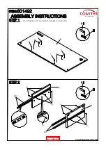 Preview for 7 page of Coaster Angelica 801492 Assembly Instructions Manual