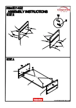 Preview for 8 page of Coaster Angelica 801492 Assembly Instructions Manual