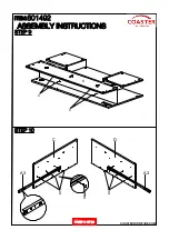 Preview for 11 page of Coaster Angelica 801492 Assembly Instructions Manual