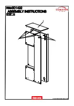 Preview for 14 page of Coaster Angelica 801492 Assembly Instructions Manual