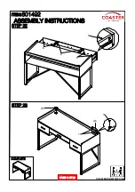 Preview for 19 page of Coaster Angelica 801492 Assembly Instructions Manual