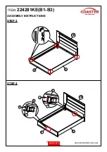 Preview for 5 page of Coaster Azalia 224281KE Assembly Instructions Manual