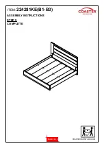 Preview for 8 page of Coaster Azalia 224281KE Assembly Instructions Manual