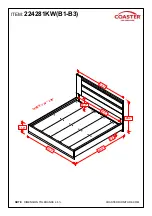 Preview for 9 page of Coaster Azalia 224281KW Assembly Instructions Manual