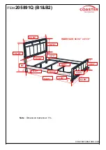 Preview for 5 page of Coaster Barzini 205891Q B1 Assembly Instructions