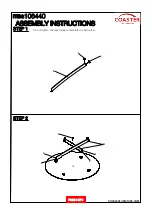 Preview for 3 page of Coaster BECKHAM 106440 Assembly Instructions