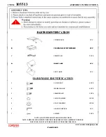 Preview for 2 page of Coaster Benbrook 105513 Assembly Instructions