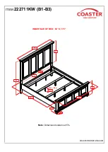 Preview for 6 page of Coaster Bennington 222711KW Assembly Instructions Manual