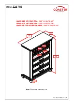 Preview for 5 page of Coaster Bennington 222715 Assembly Instructions