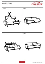 Preview for 3 page of Coaster Blake 511121 Assembly Instructions