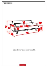 Preview for 4 page of Coaster Blake 511121 Assembly Instructions