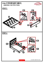 Preview for 4 page of Coaster Bowfield 315900Q Assembly Instructions Manual