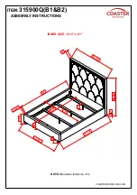 Preview for 6 page of Coaster Bowfield 315900Q Assembly Instructions Manual