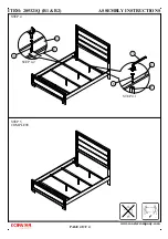 Preview for 4 page of Coaster Brandon 205321Q B1 Assembly Instructions