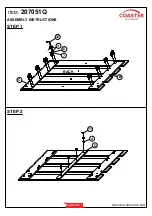 Preview for 4 page of Coaster Brantford 207051Q Assembly Instructions Manual