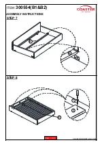 Preview for 7 page of Coaster Brodie 300554 Assembly Instructions Manual