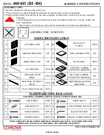 Preview for 2 page of Coaster BUNKBED Assembly Instructions Manual