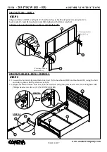 Preview for 4 page of Coaster CALIFORNIA 203471KW Assembly Instructions Manual