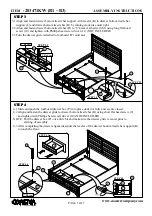 Preview for 5 page of Coaster CALIFORNIA 203471KW Assembly Instructions Manual