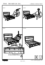 Preview for 4 page of Coaster CALIFORNIA 206361KW B1 Assembly Instructions