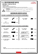 Preview for 3 page of Coaster California 300529KWB1 Assembly Instructions Manual