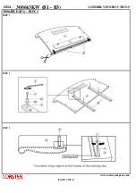 Preview for 5 page of Coaster CALIFORNIA 300643KW Assembly Instructions Manual