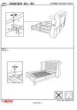 Preview for 8 page of Coaster CALIFORNIA 300643KW Assembly Instructions Manual