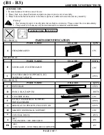 Preview for 2 page of Coaster CALIFORNIA KING STORAGE BED Assembly Instructions Manual