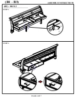 Preview for 4 page of Coaster CALIFORNIA KING STORAGE BED Assembly Instructions Manual