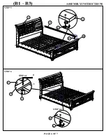 Preview for 6 page of Coaster CALIFORNIA KING STORAGE BED Assembly Instructions Manual