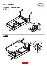 Preview for 4 page of Coaster Christine 722578 Assembly Instructions Manual