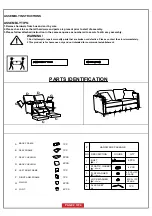 Preview for 2 page of Coaster Coltrane 506251 Assembly Instructions