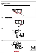 Preview for 3 page of Coaster Coltrane 506251 Assembly Instructions