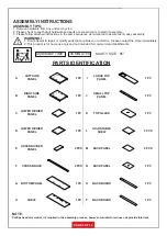 Preview for 2 page of Coaster CONNECT IT Assembly Instructions Manual