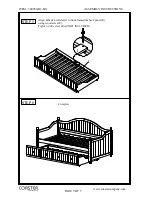 Preview for 5 page of Coaster DAYBED Assembly Instructions